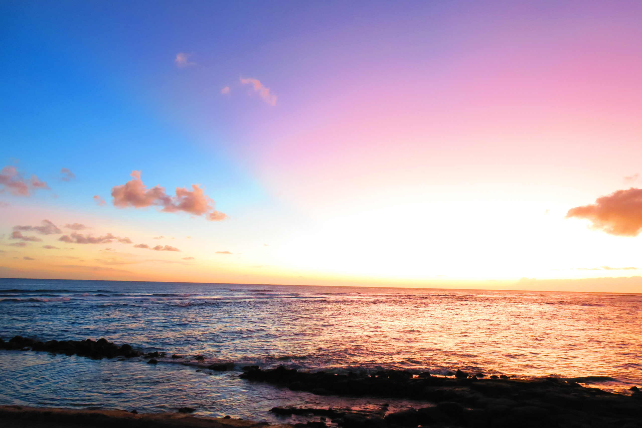 Sunset, Kauai, Hawaii